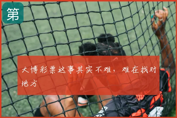 大博彩票这事其实不难，难在找对地方
